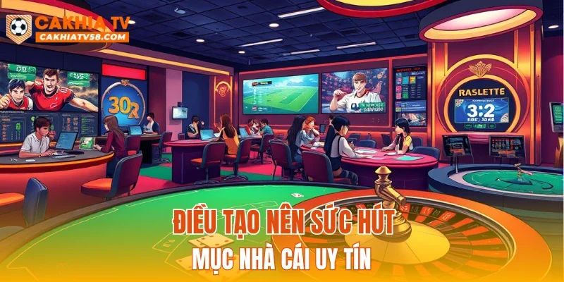 Điều tạo nên sức hút mục nhà cái uy tín