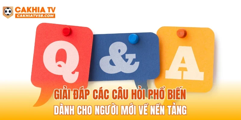 Giải đáp các câu hỏi phổ biến dành cho người mới về nền tảng