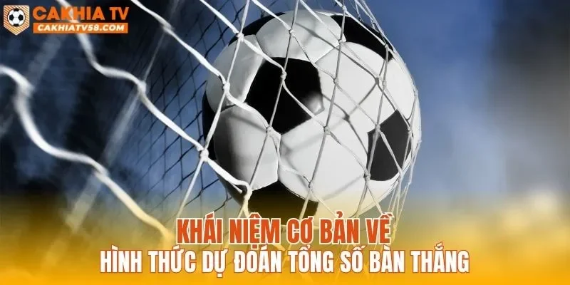 Khái niệm cơ bản về hình thức dự đoán tổng số bàn thắng