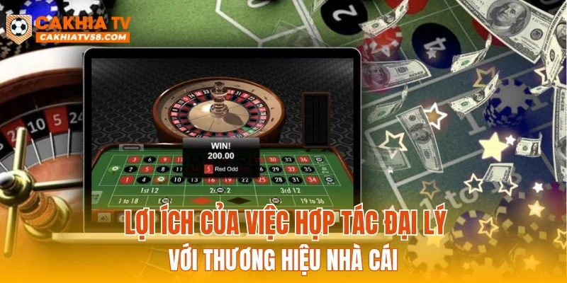 Lợi ích của việc hợp tác đại lý với thương hiệu nhà cái