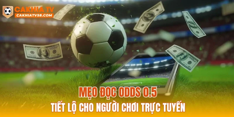 Mẹo đọc odds 0.5 tiết lộ cho người chơi trực tuyến