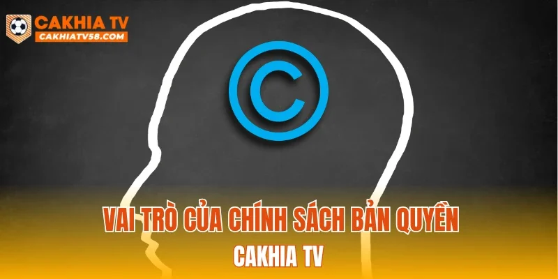 Vai trò của chính sách bản quyền CAKHIATV